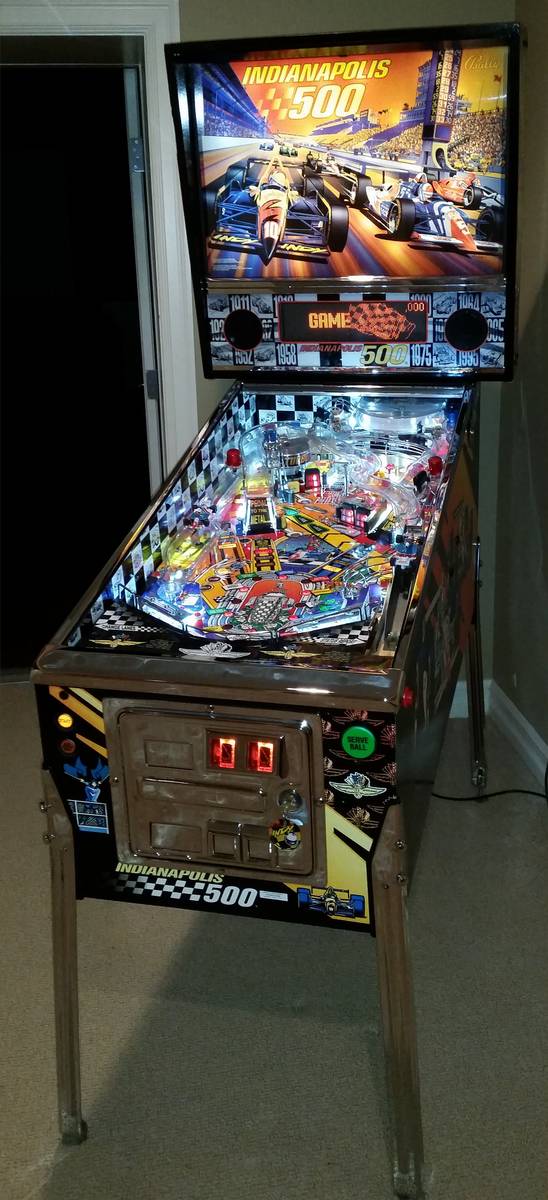 Bally indy 500 pinball
